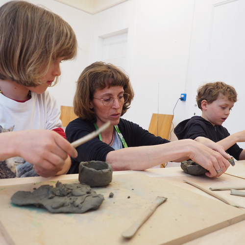 Kunsttherapie, Petra Bertholet, Thun, Kurs Gestalten mit Tonerde