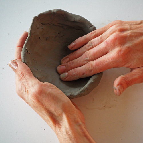 Kunsttherapie, Petra Bertholet, Thun, Kurs Gestalten mit Tonerde